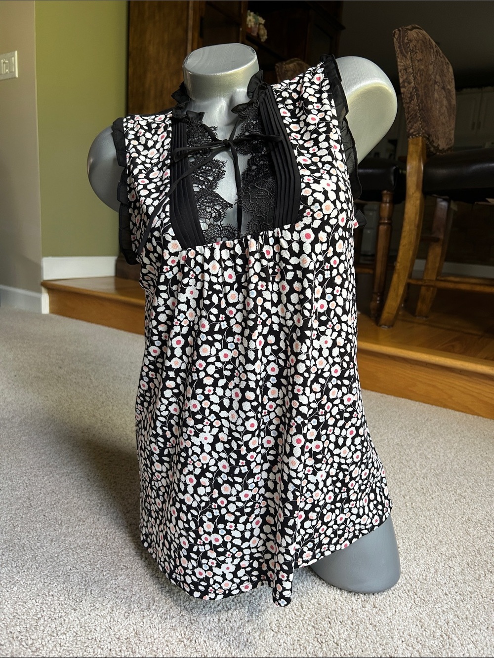 EXPRESS FLORAL SUMMER TOP